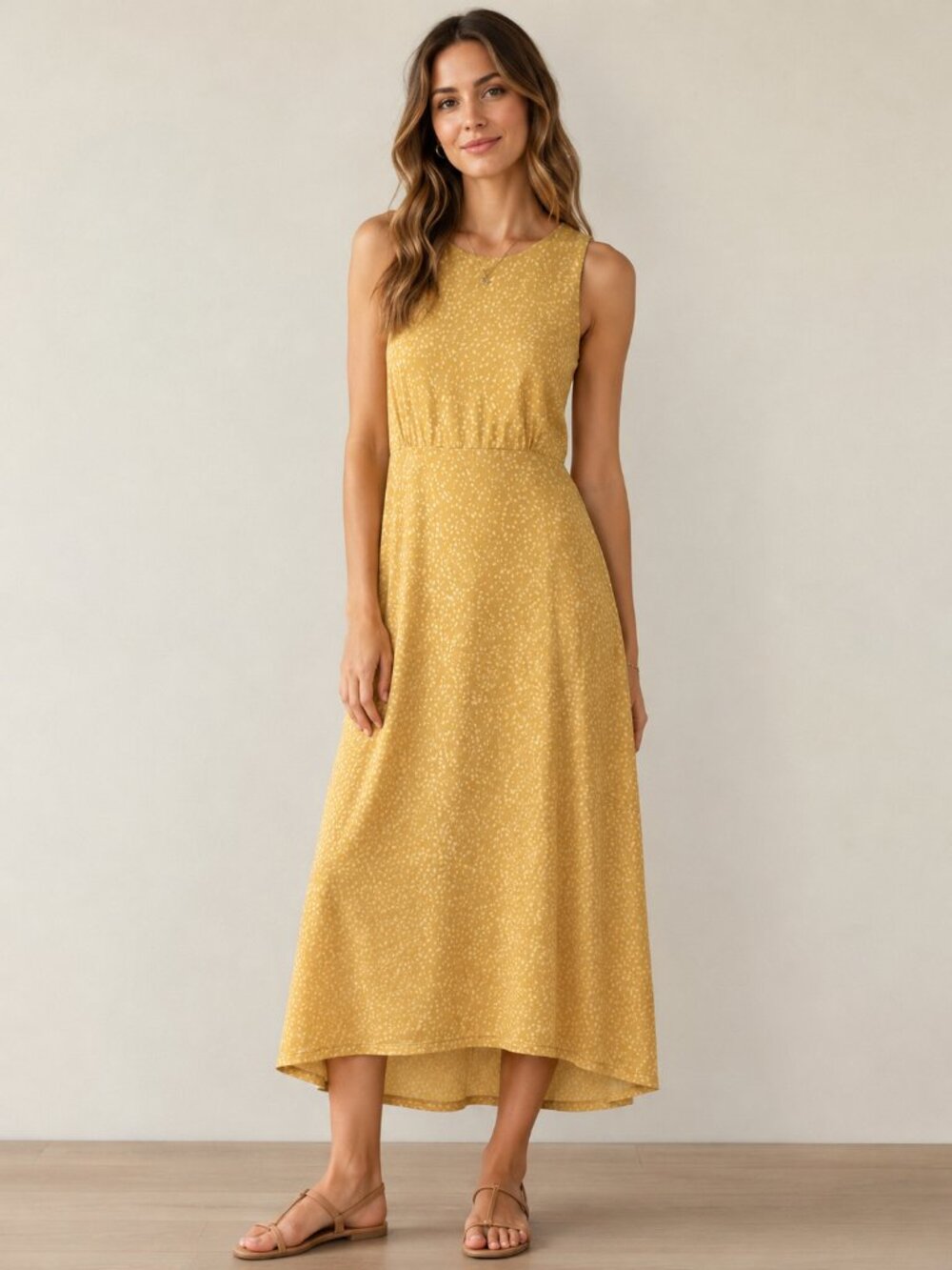 prAna Jewel Lake Summer dress in Birch spots color pattern, size M?